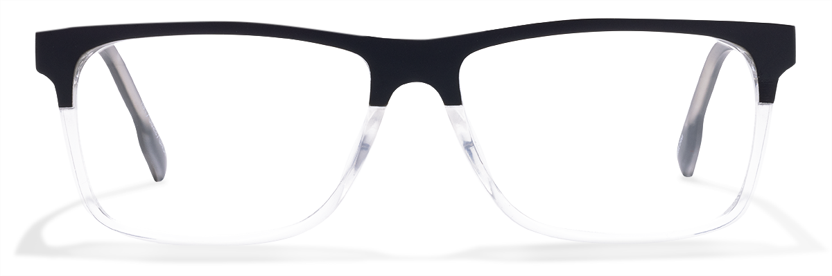 New MAX by MAX COLE MMC-01 Col.90 Black Eyeglasses 54/20/140 Max by Max Cole 05 Black Fade 55-17-4629330101 main image 2